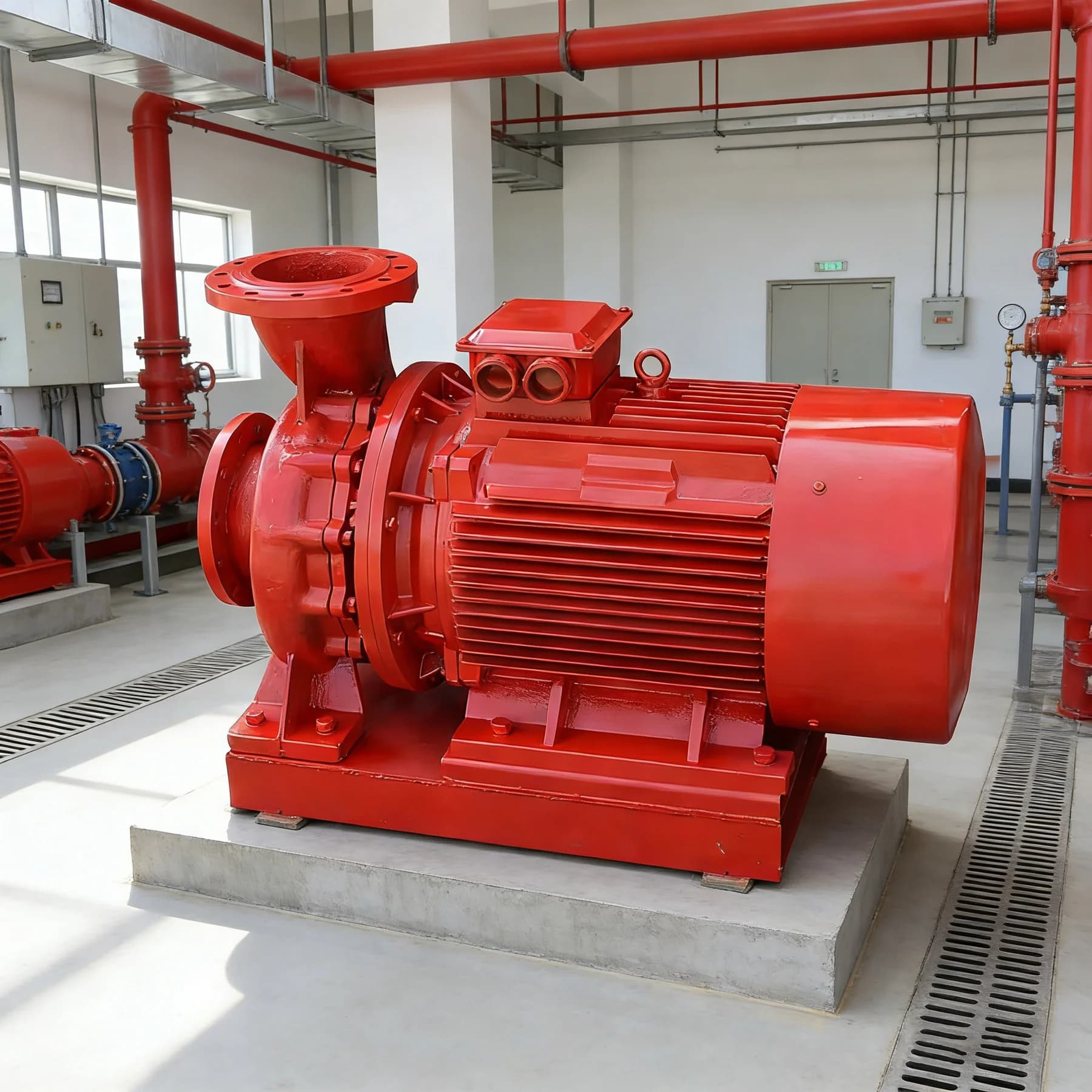 Warehouse fire protection application